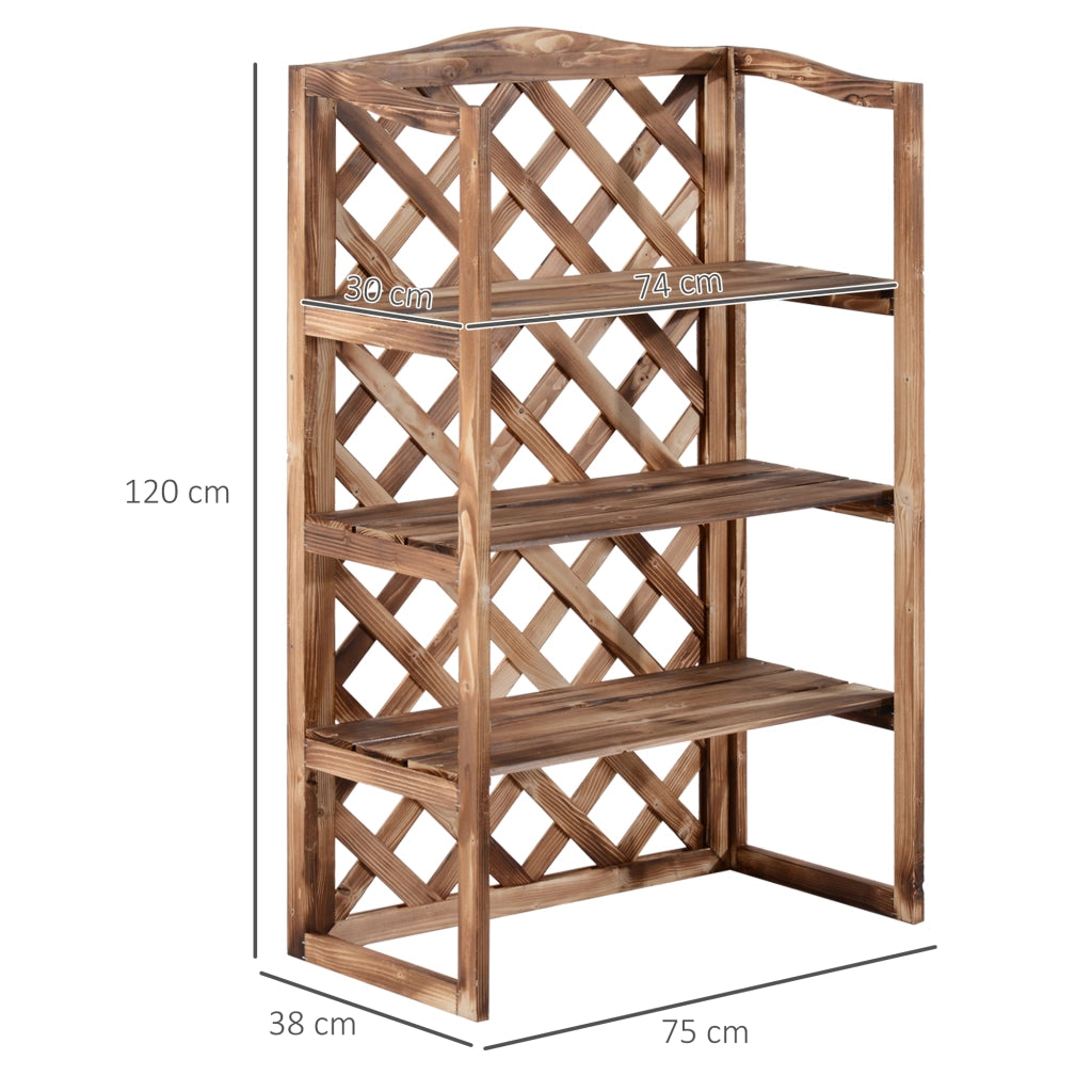 Tavolino da caff¨¨ ¨C zephmum ¨C Legno di abete 3 livelli