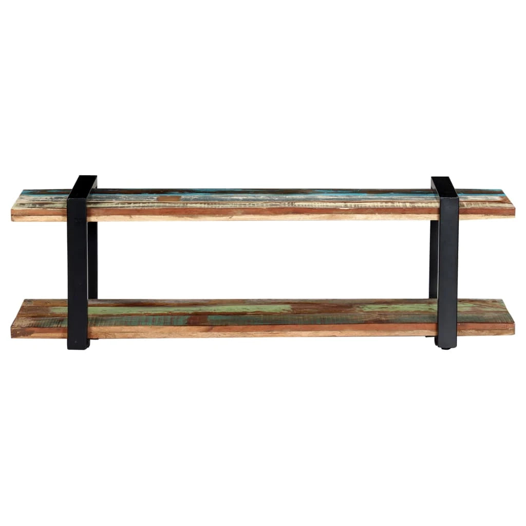 Pratico mobile porta TV/credenza di design 130 cm legno massello di recupero 2502067