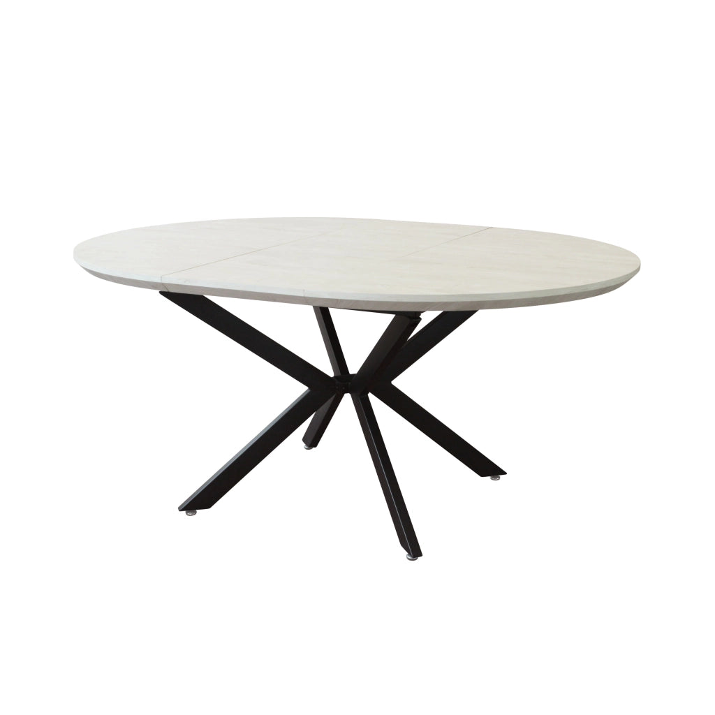 Tavolo da pranzo rotondo allungabile 120/160x120 - VESTA