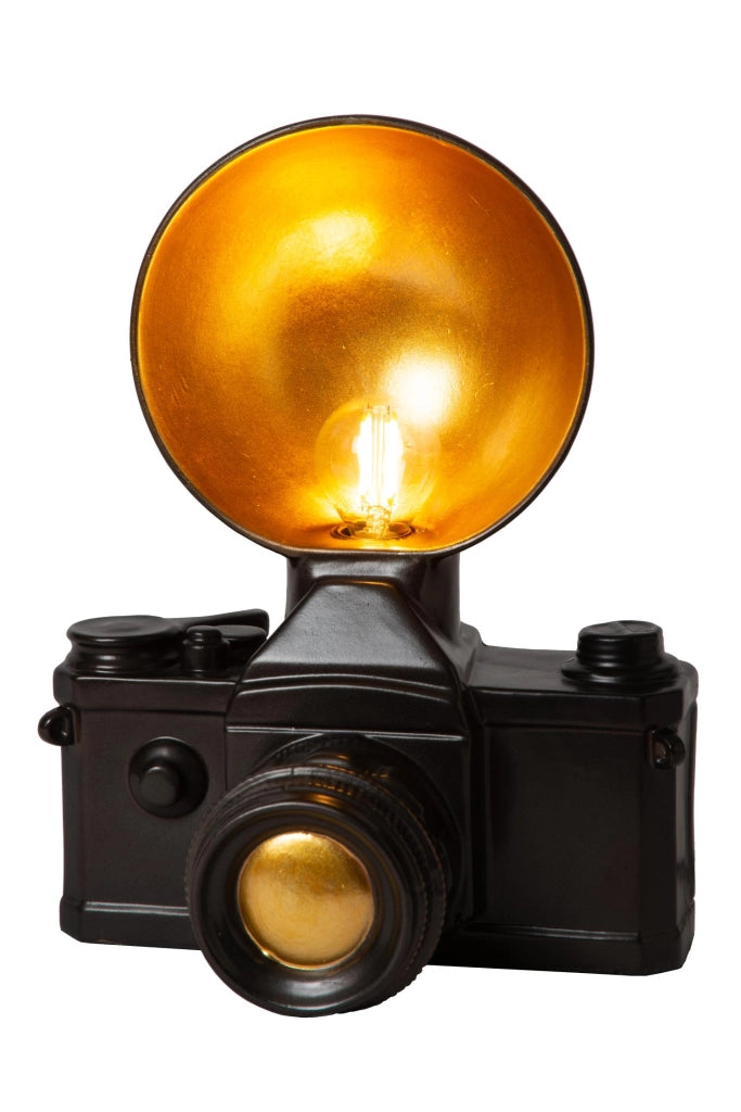 Lampada da tavolo retrò Camera nera 1xE14 Lucide