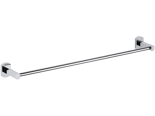 Portasalviette da muro 60 cm con supporti cromati - serie forma