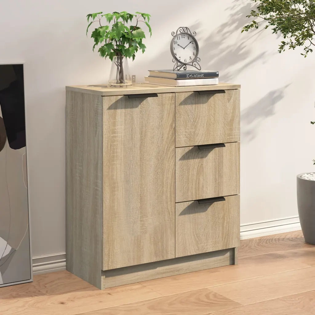 Credenza Rovere Sonoma 60x30x70 cm in Legno Multistrato 811082