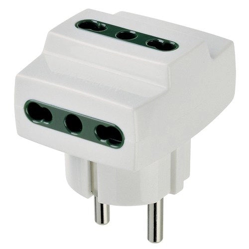 Adattatore mult. S31+3P17/11 bianco