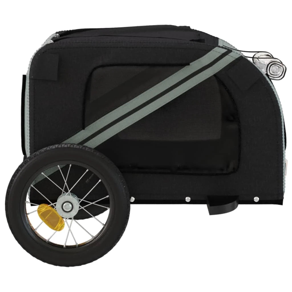 Rimorchio/carrello per animali domestici grigio 02_0044266