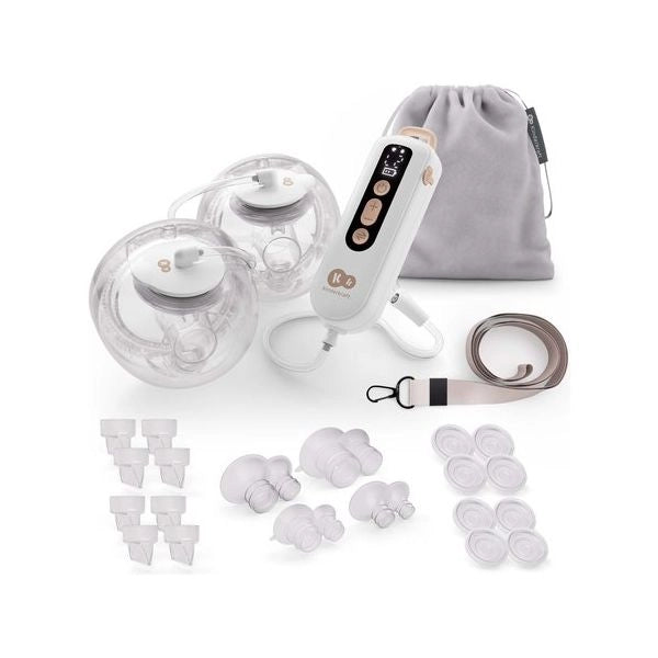 Tiralatte elettrico kinderkraft kegefl00gld0000 gentleflow doppio a ba