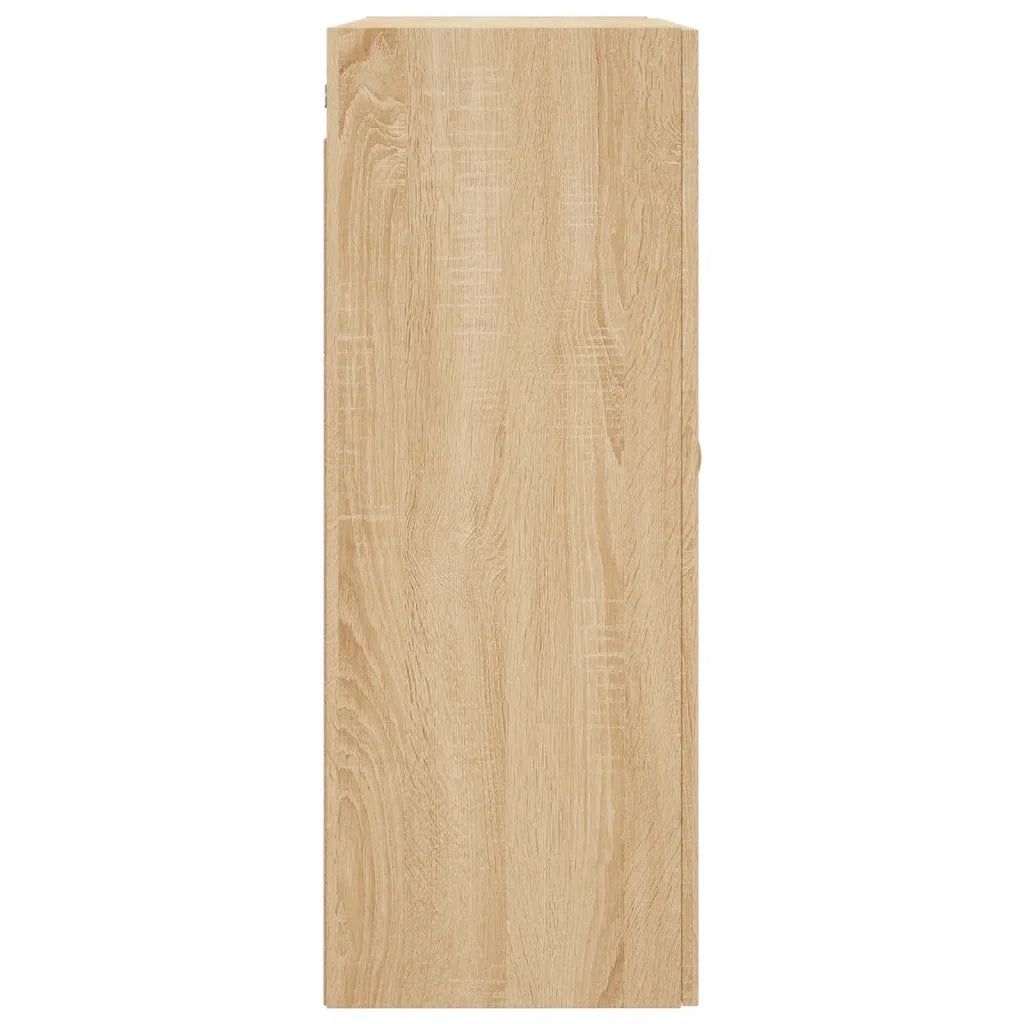 vidaXL Mobile a Parete Rovere Sonoma 69,5x34x90 cm