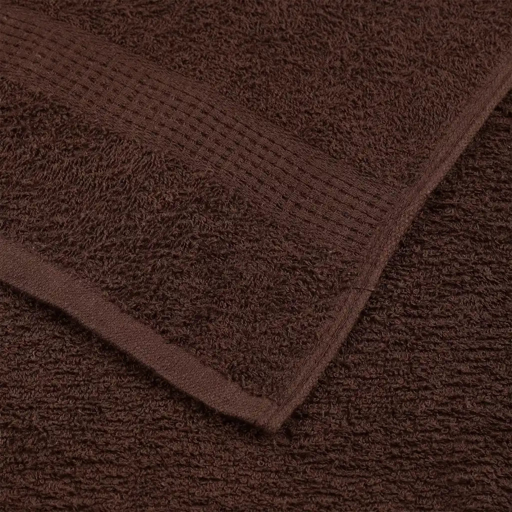 Asciugamani da bagno FROGN 4 pz | Teli per bagno Marrone 100x150 cm 360 g/m2