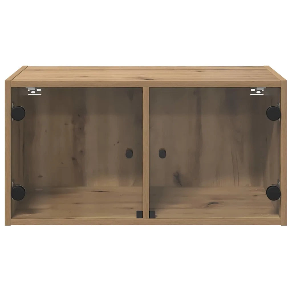 Armadi da Parete 2 pcs Rovere artigianale 68 x 37 x 35 cm