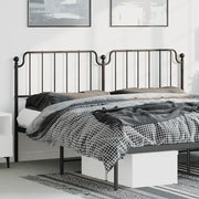 Testiera di Ricambio in Metallo Nero 193 cm 373924