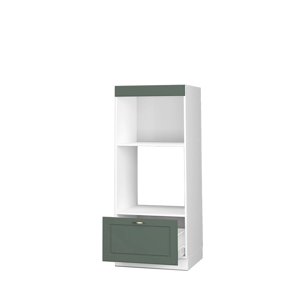 Vicco Set mobili bagno Verde-oro Country House 60 cm aperto