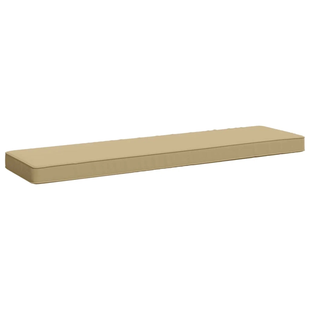 Cuscino per Panchina a 1 Pezzo VUGHT 100% Poliestere Beige 950556