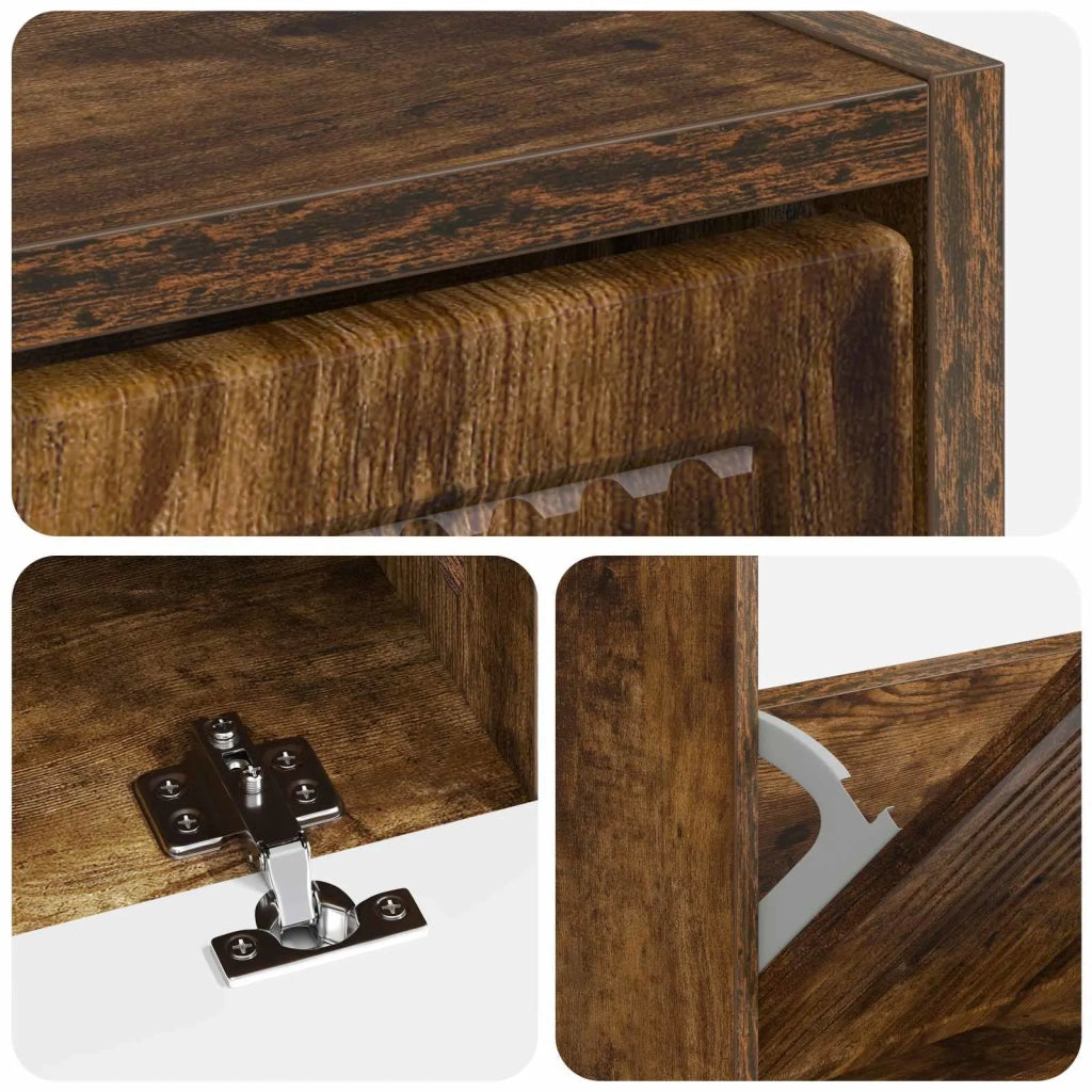 Mobile per scarpe EDE 78 x 24 x 103 cm Legno ingegnerizzato 896000