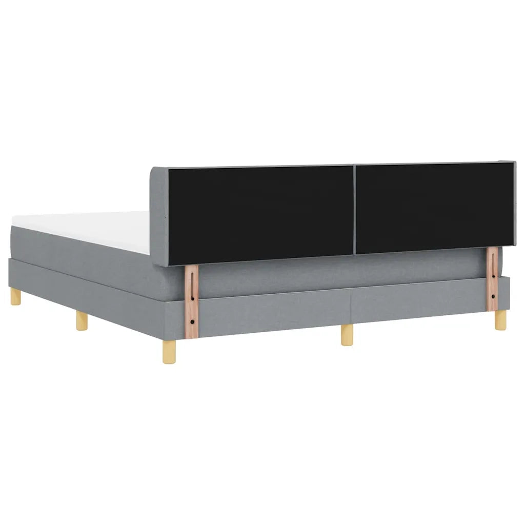 <strong>Letto a Molle< / strong> Grigio chiaro 180 x 200 cm 3341370