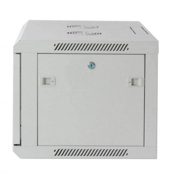 Armadio Rack 19'' a muro 9 unità sezione unica prof. 600mm Grigio