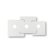 Plafoniera Moderna Totem Metallo Bianco 3 Luci Gx53 9W 3000K Luce Calda