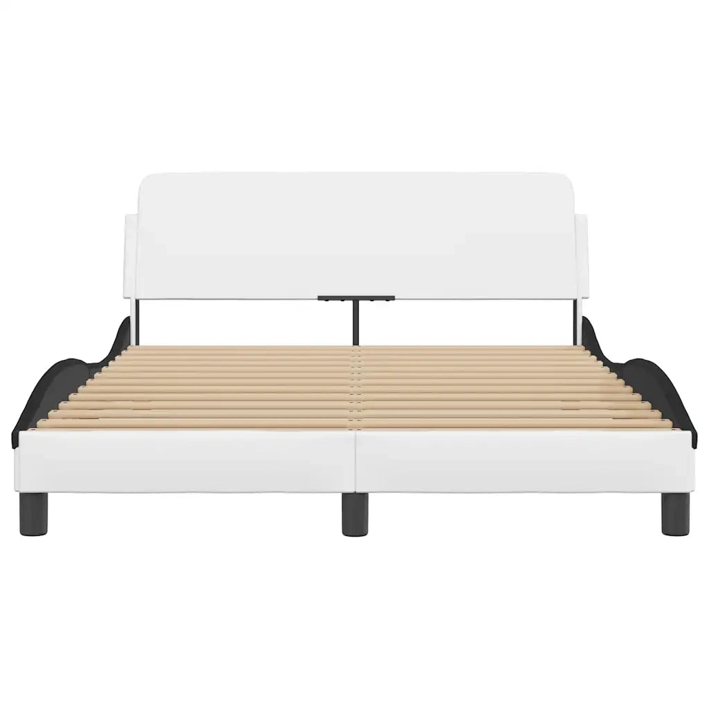 Giroletto Dover Nero e Bianco 120x200 cm in Similpelle 373164