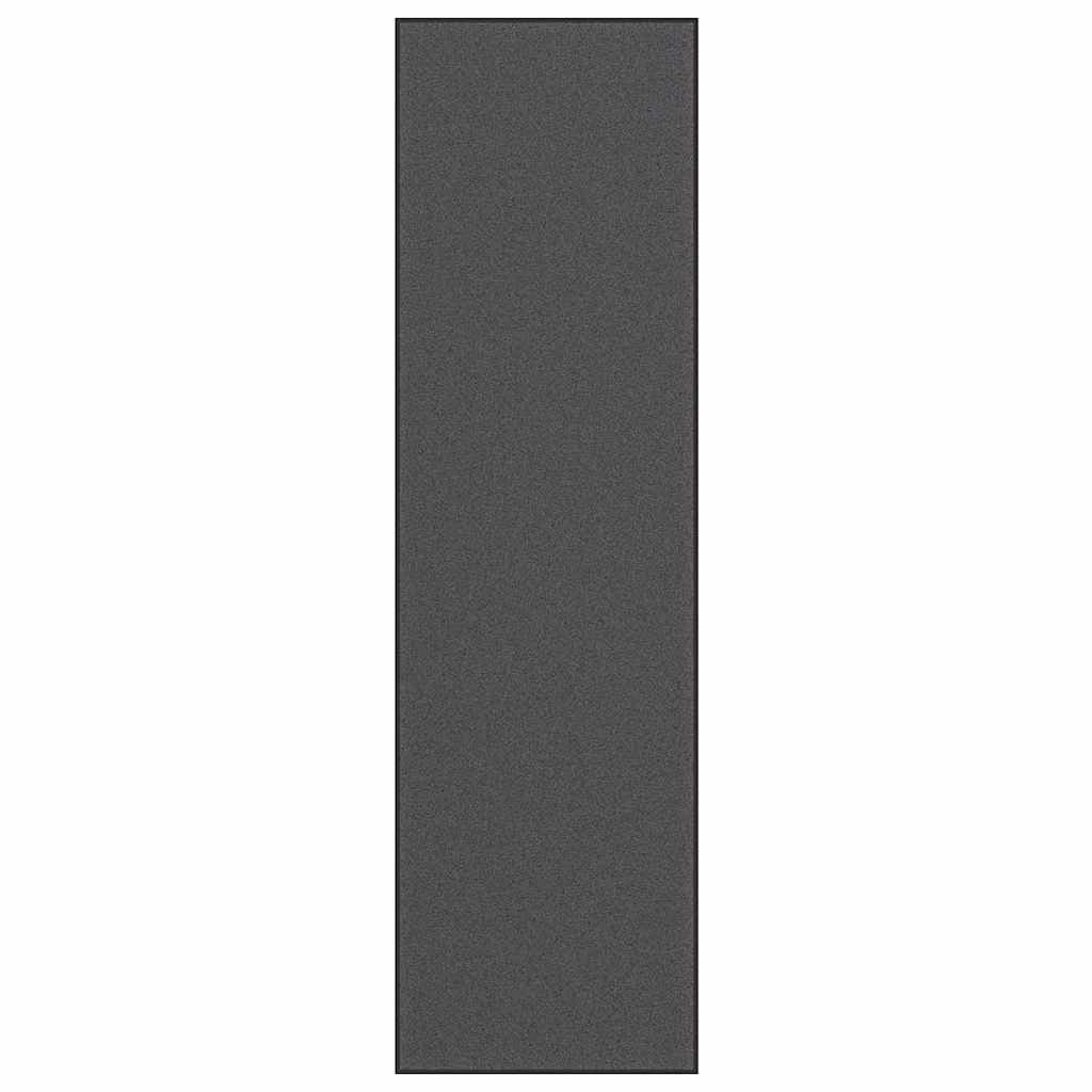 Zerbino antiscivolo per interni/esterni 115 x 400 cm facile da pulire design moderno PP antracite 02_0058167