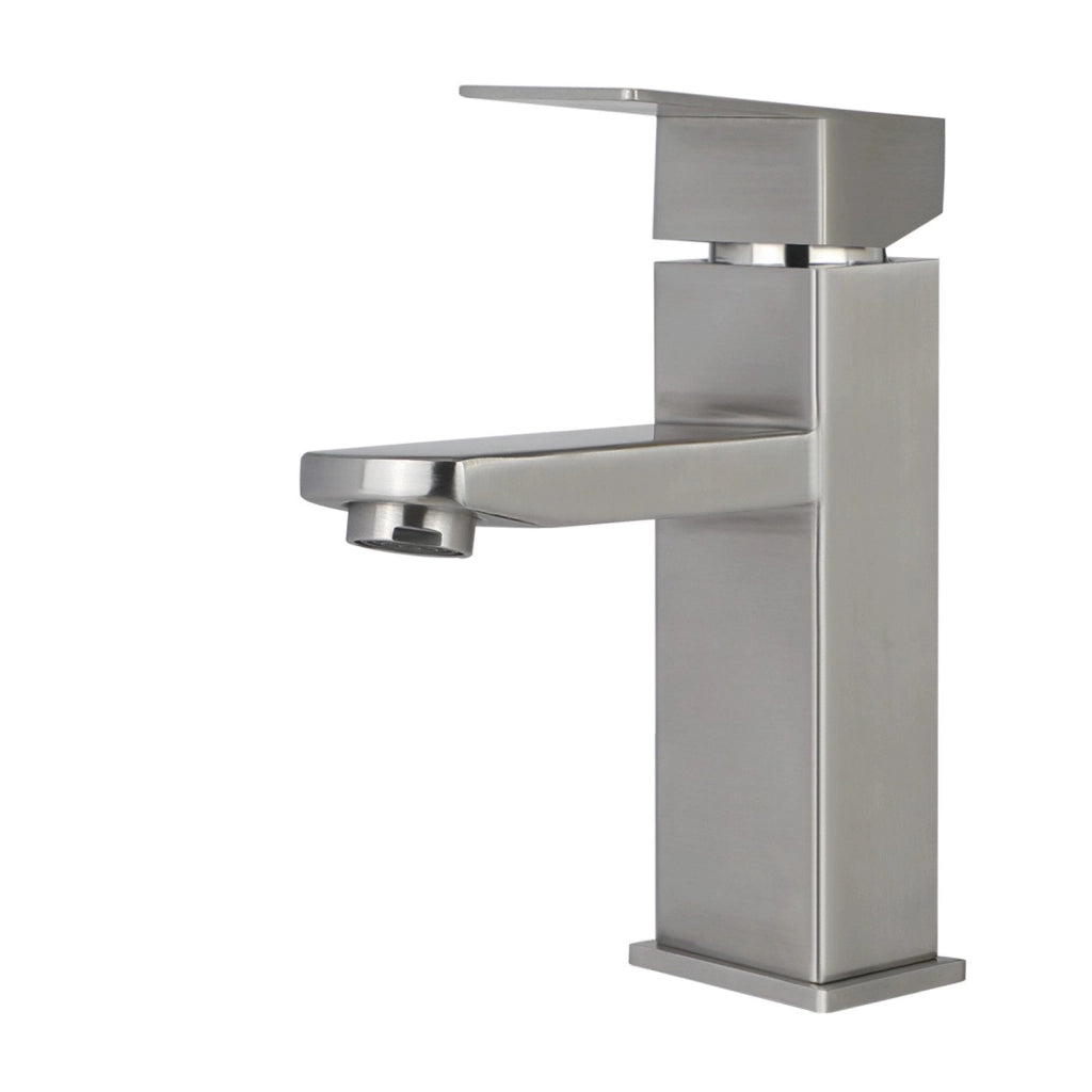 ZMH rubinetto per lavabo bagno alta pressione tirante in acciaio inox