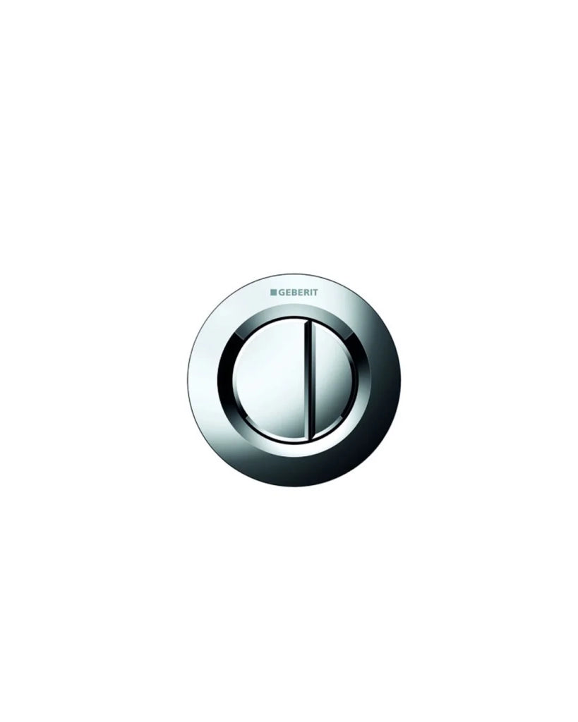 COMANDO PNEUMATICO 01 DOPPIO TASTO VERSIONE INCASSO Cromato GEBERIT 116.043.21.1