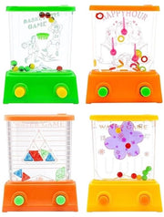 Acquasplasher manuale 4 pezzi - Mini acquasplasher portatile - Giocattolo per bambini - Giocattolo acquatico - Regalo divertente - Disegno colorato - Gioco acquatico