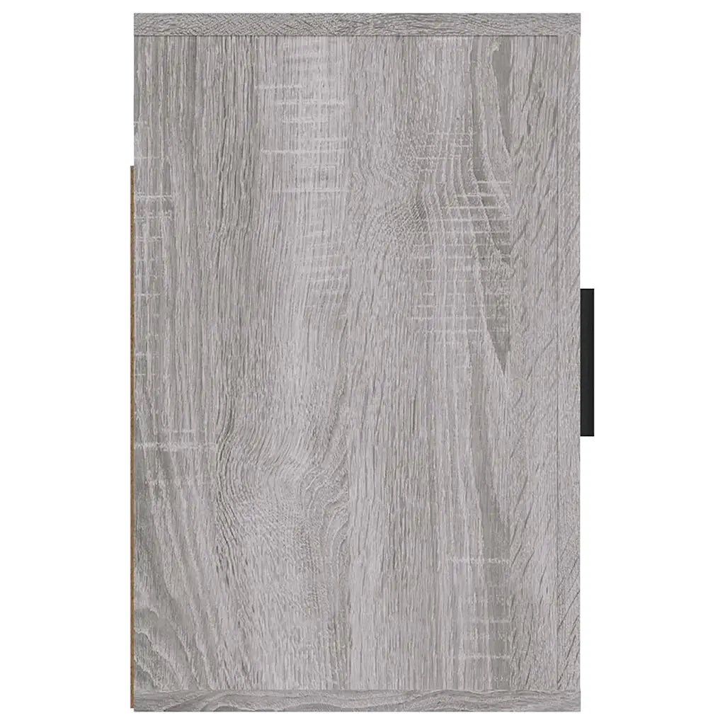 Comodino a Muro Grigio Sonoma 50x30x47 cm 816876