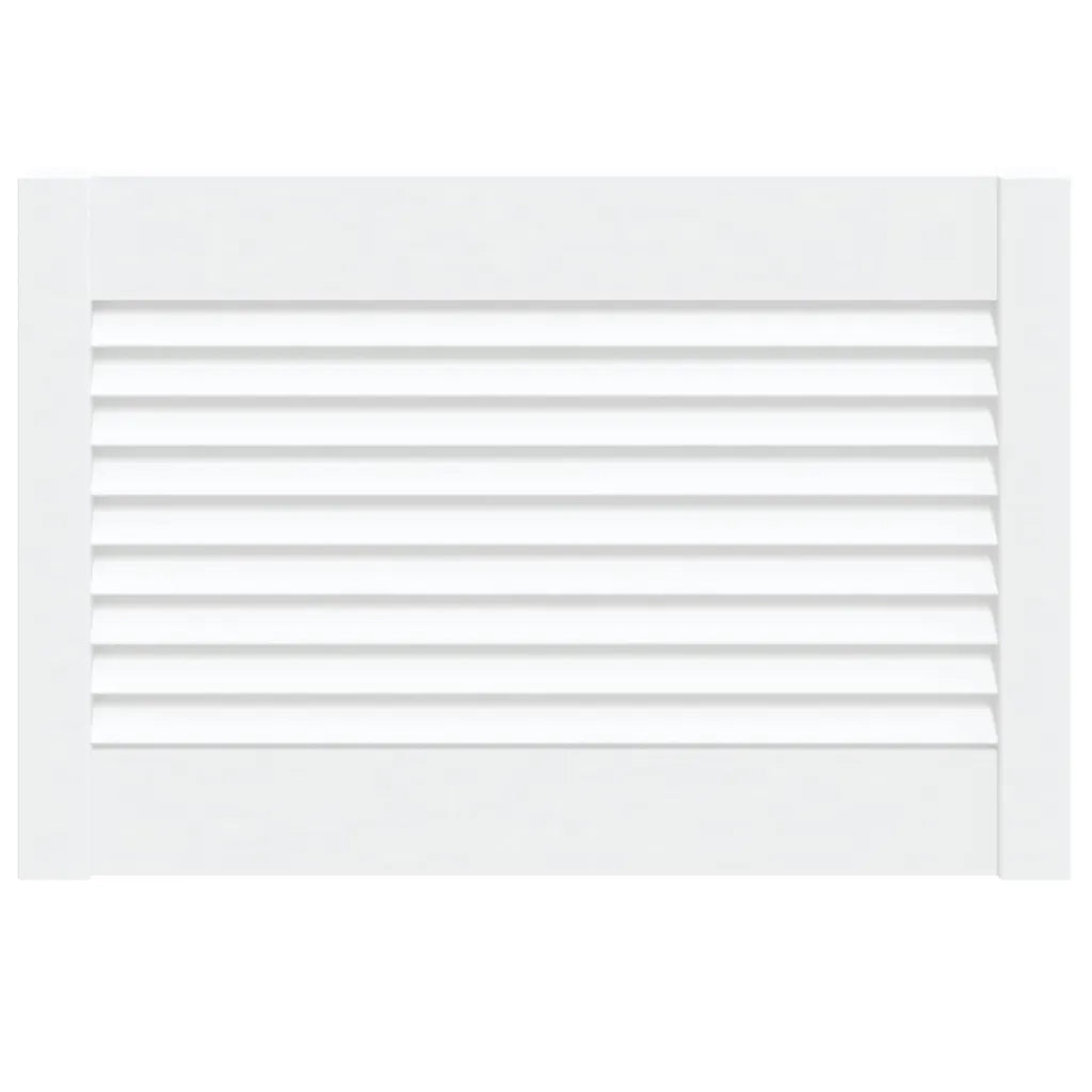 Ante a Lamelle 2 pz Bianche 39,5x59,4 cm in Legno di Pino