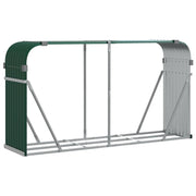 Portalegna 234 x 45 x 100 cm acciaio zincato verde 02_0043768