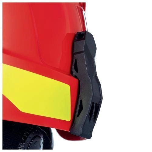 Uvex 9774238 casco di sicurezza Polietilene ad alta intensità Rosso, Giallo