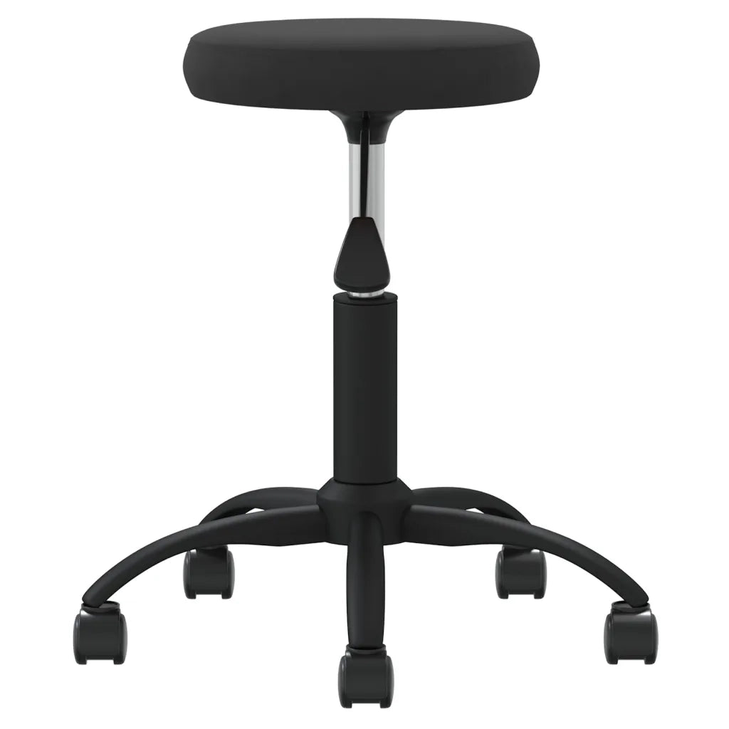 Sgabello da Massaggio in Velluto Nero CFW6950609