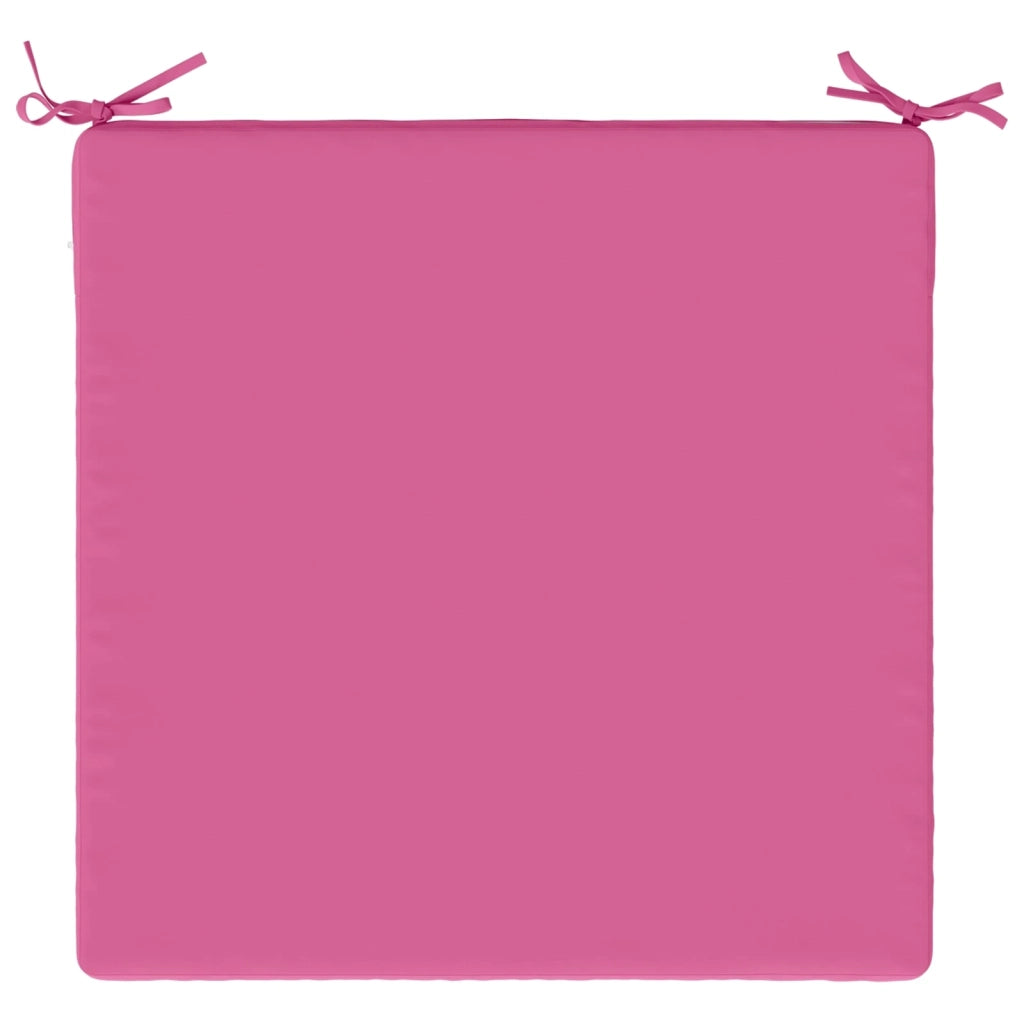 Cuscini per Sedia in 4 Pezzi SOEST 4 pz 100% Poliestere Rosa 944982