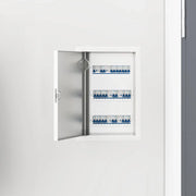 Pannello di Accesso Bianco 33,5 x 23 x 3 cm Acciaio 42010253
