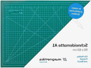 Snodo di taglio autoassemblabile - doppio lato verde - 90x60cm - DIN A1
