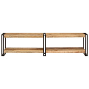 Mobile Porta TV 160x30x40 cm in Legno Massello di Mango 356174