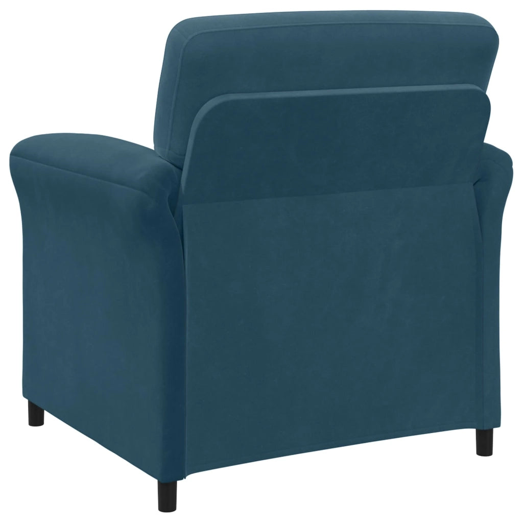 Set di divani 2 pz Blu Velluto 3424894