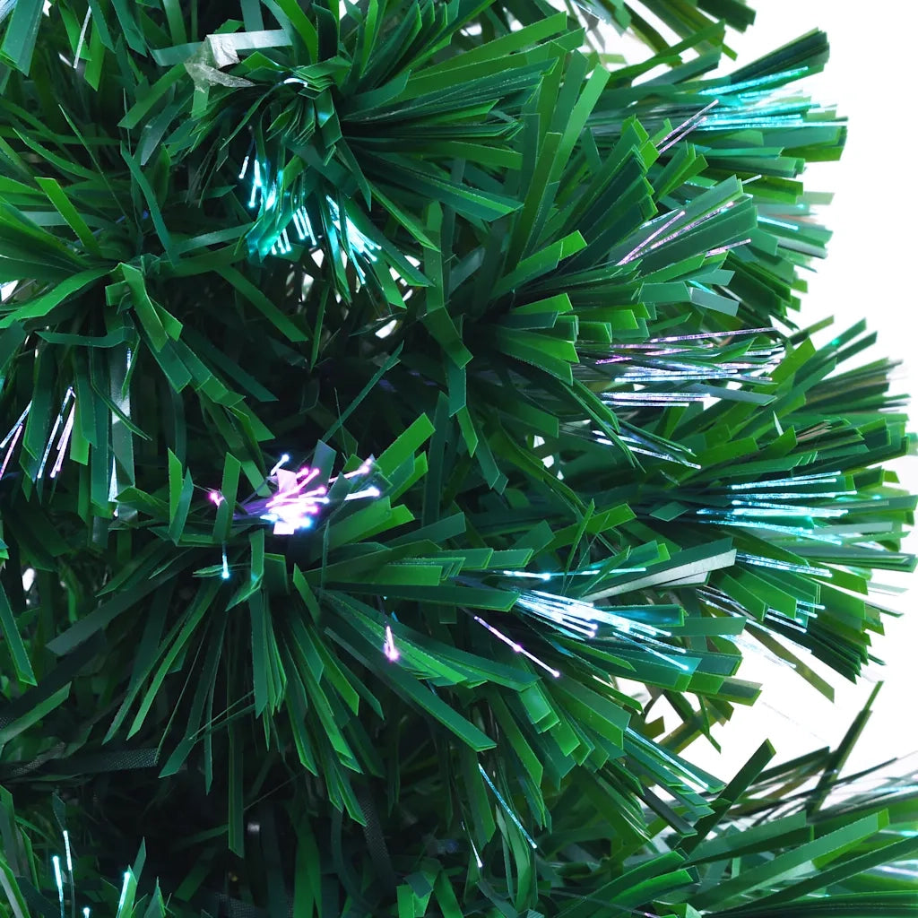 Albero di Natale Artificiale Fibra Ottica 64 cm Verde cod mxl 6579