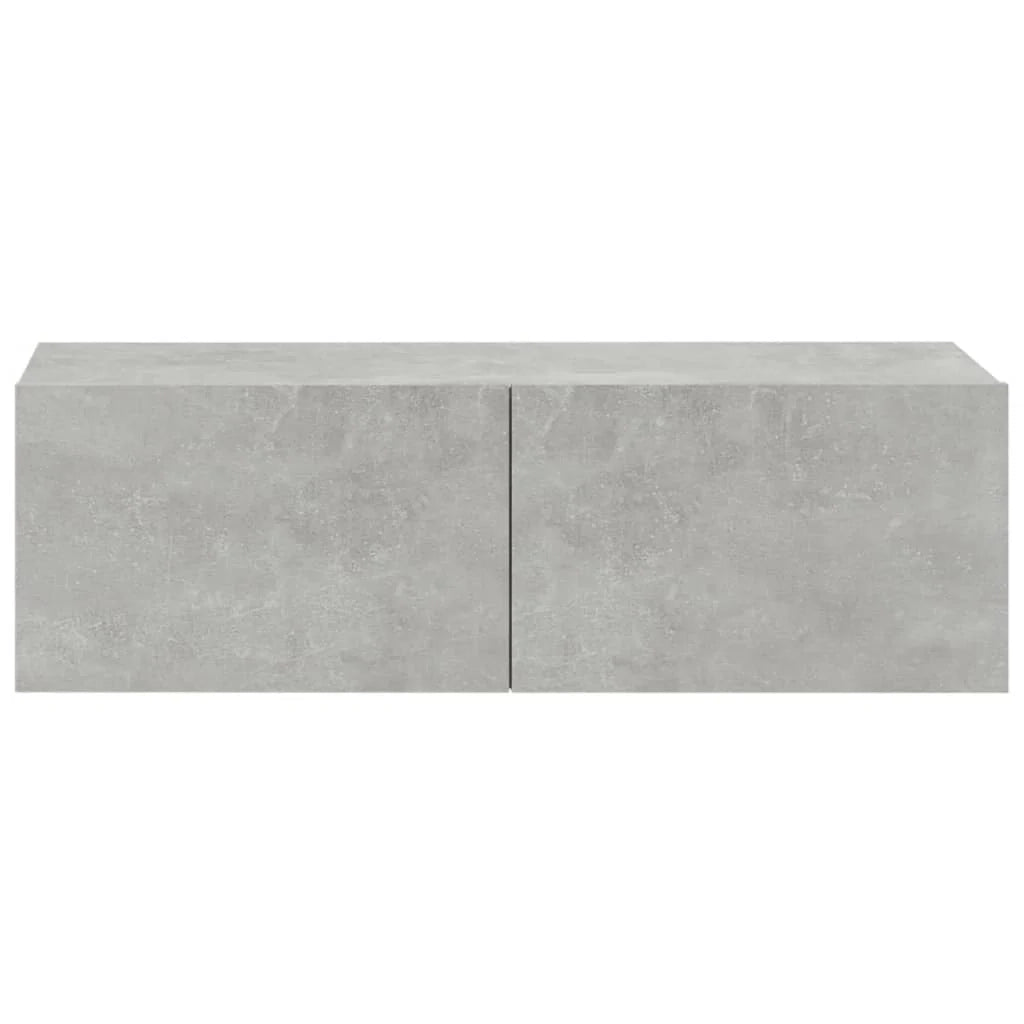 Set di mobili da 6 pezzi tra cui armadio credenza mobile TV televisore per soggiorno camera da letto salotto legno ingegnerizzato grigio 02_0025039