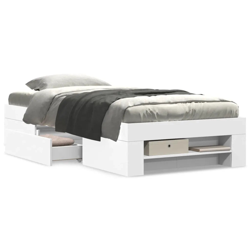 Giroletto Bianco 90x190 cm in Legno Multistrato 3295520