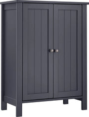 Cassettiera per Bagno - Scatola - Colore Grigio Scuro - MDF - 60 x 30 x 80 cm