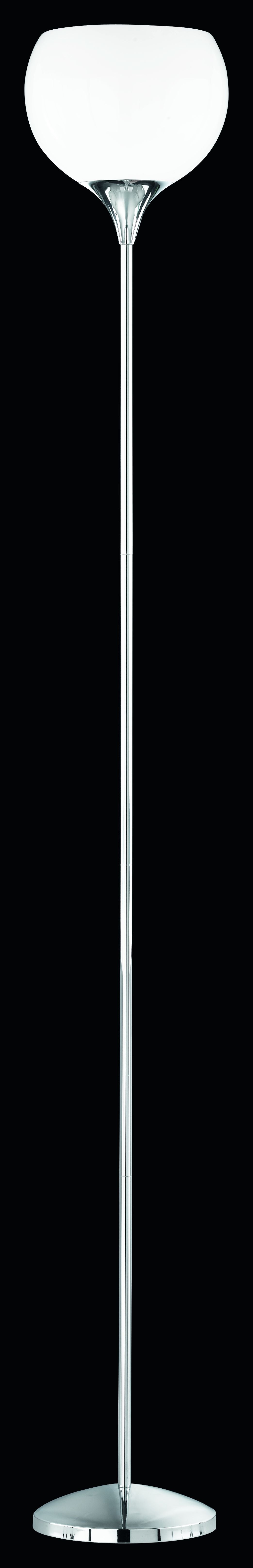 Piantana da Interno  E27 in Metallo Cromo