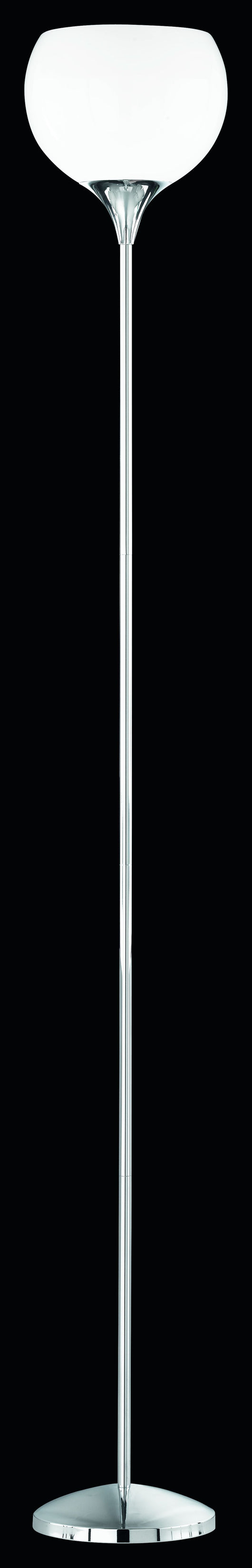 Piantana da Interno  E27 in Metallo Cromo