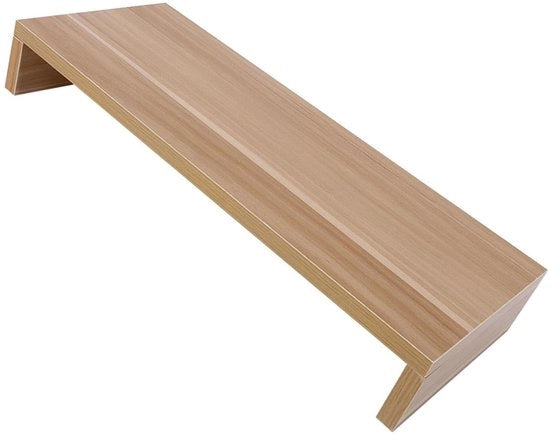 Sostegno Ergonomico per Monitor - Organizzatore di Scrivania - Supporto per Tastiera - Compacto - Costruzione Robusta - Supporto per Monitor