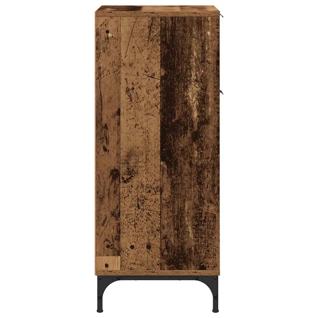 Mobile da Bagno con cassetto Legno vecchio 39,5 x 36 x 88 cm