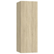 Mobile TV multimediale mensola TV credenza TV sala da pranzo soggiorno camera da letto rovere Sonoma 30,5 x 30 x 90 cm legno ingegnerizzato marrone 02_0027524