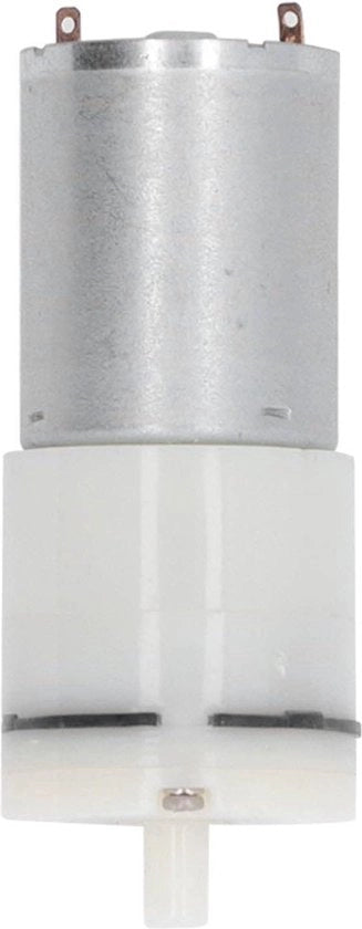 Compressore elettrico a membrana con tubo in silicio per dispositivi medici alimentato da DC12V 2,8A.
