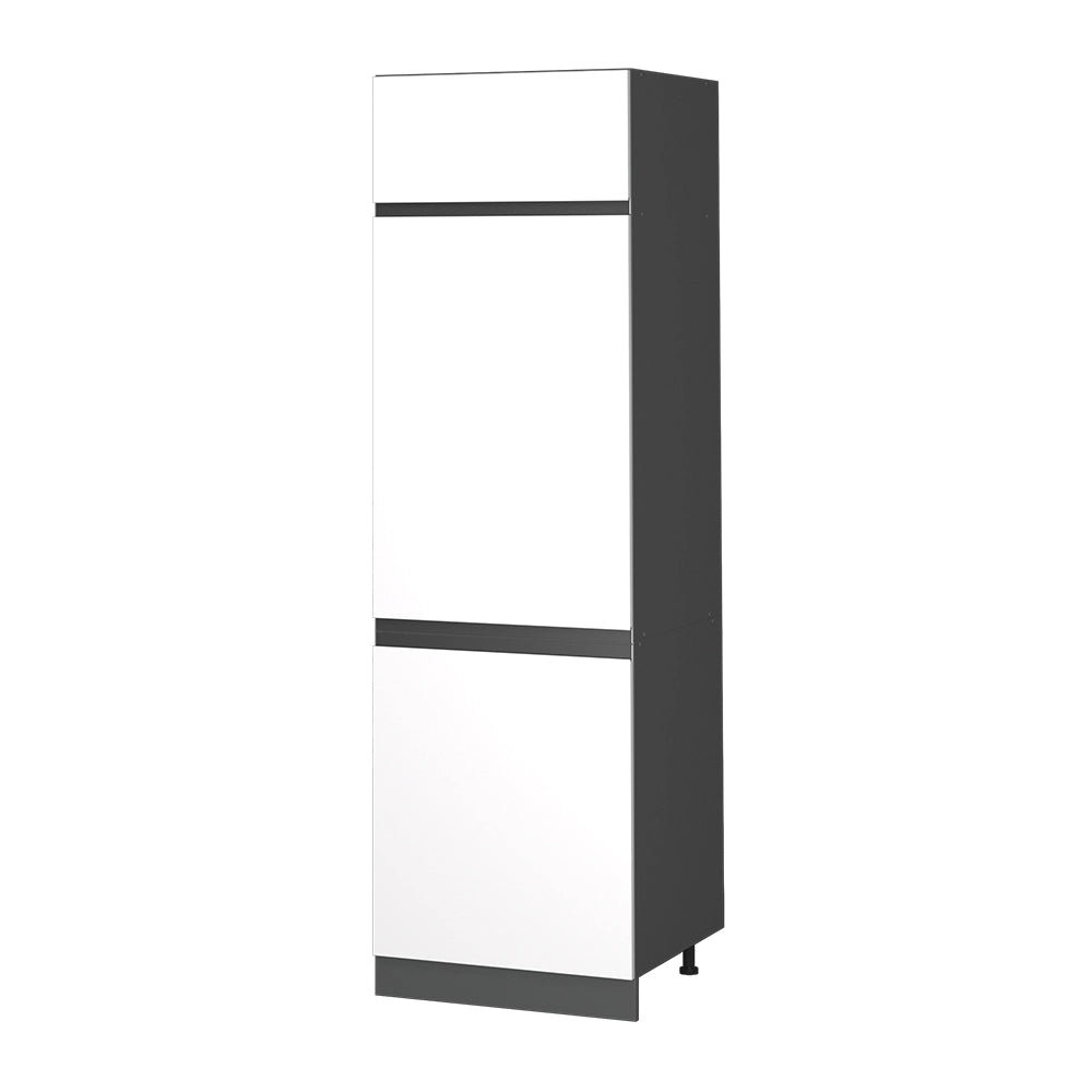 Vicco Frontale cucina Bianco 59.6 x 196 cm frontale del mobile per mobile per frigorifero