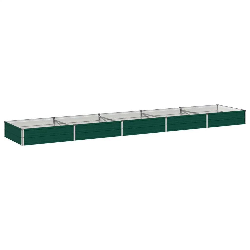 Letto rialzato da giardino Verde 400 x 80 x 24 cm 8006507