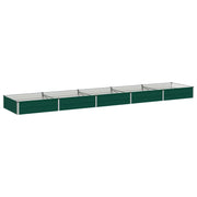 Letto rialzato da giardino Verde 400 x 80 x 24 cm 8006507