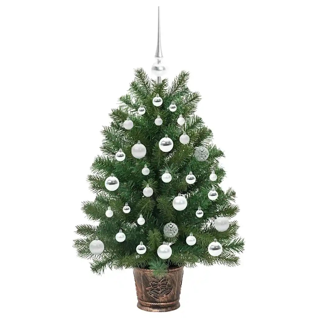 Albero di Natale artificiale con 150 LED Verde 95 cm PE e PVC 3397320