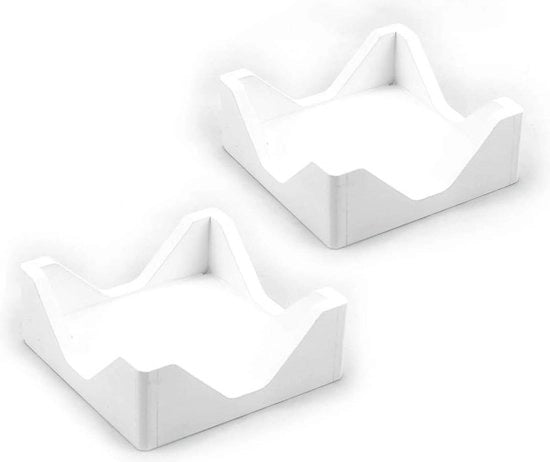Sostegno per tavola in legno bianco - accessorio da tavola elegante