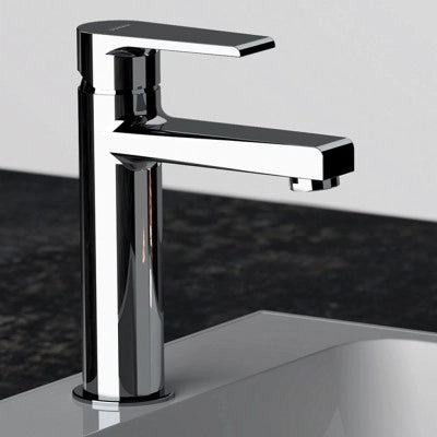 Miscelatore lavabo bianco opaco Mariani serie Artic scarico incluso